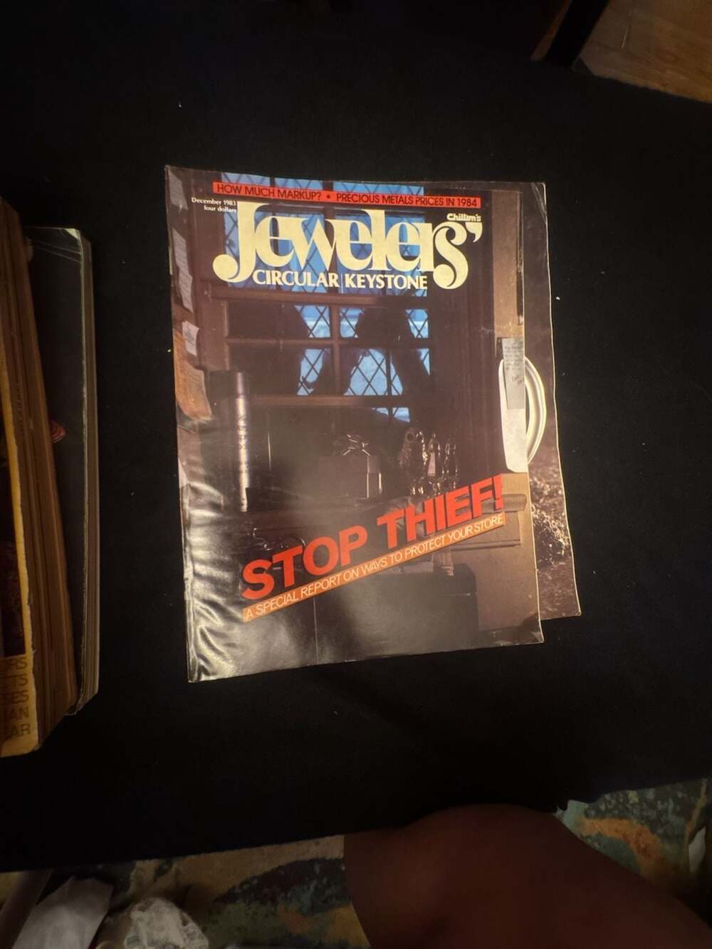 Jewelers Circular Keystone (JCK) Magazine December 1983 Stop Thief Special Repor